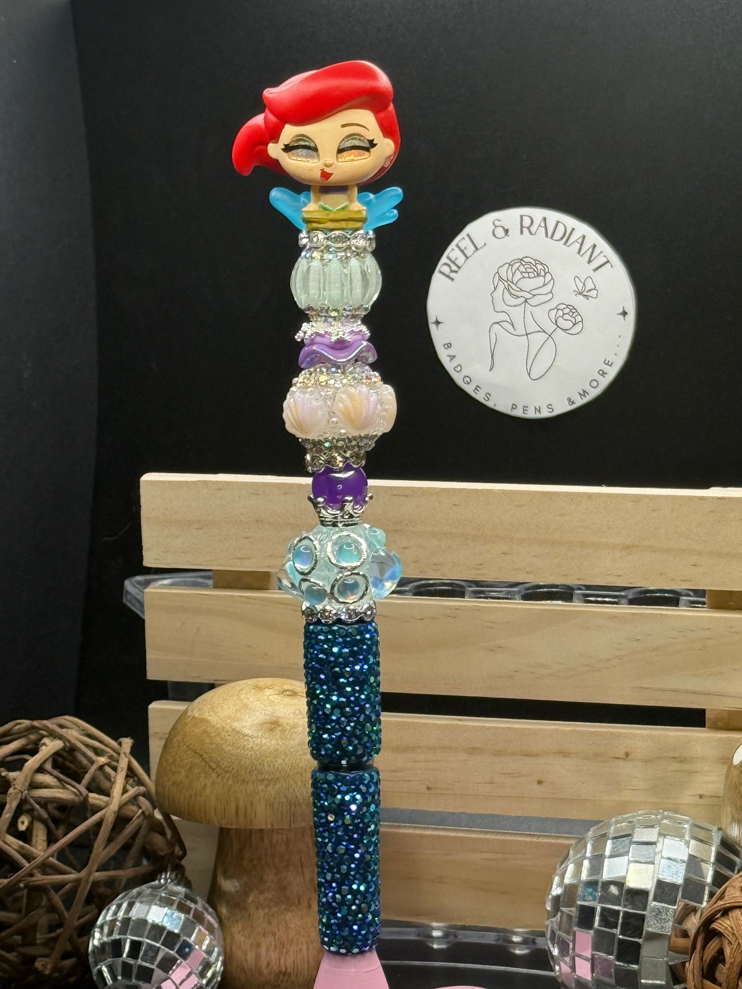 Ariel Doorable Beaded Pen