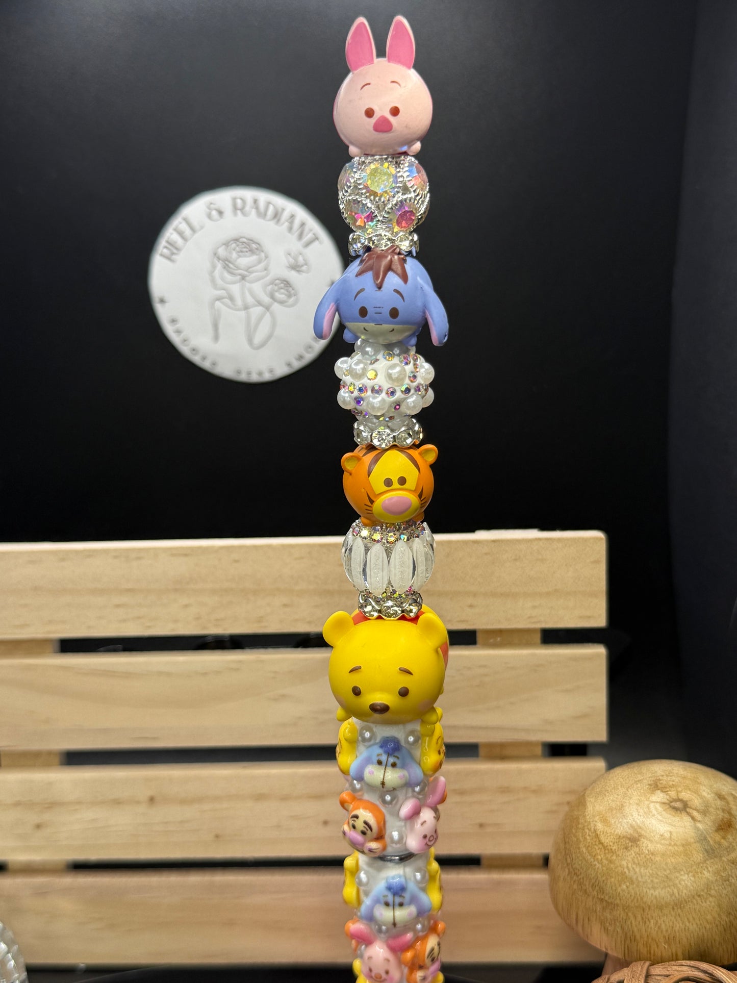 Winnie and Friends Beaded Pen