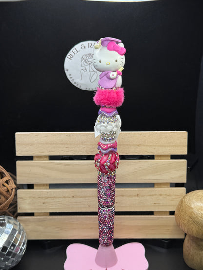 Graduate Hello Kitty Beaded Pen
