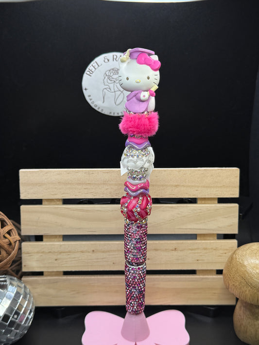 Graduate Hello Kitty Beaded Pen