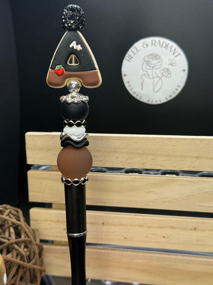 A is for Awesome Teacher Beaded  Focal Pen
