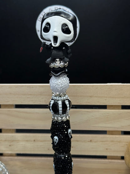 Ghostface Beaded Pen