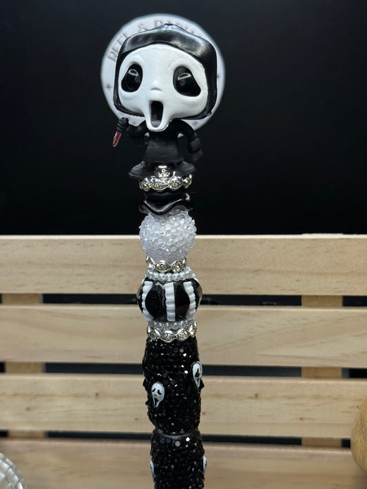 Ghostface Beaded Pen