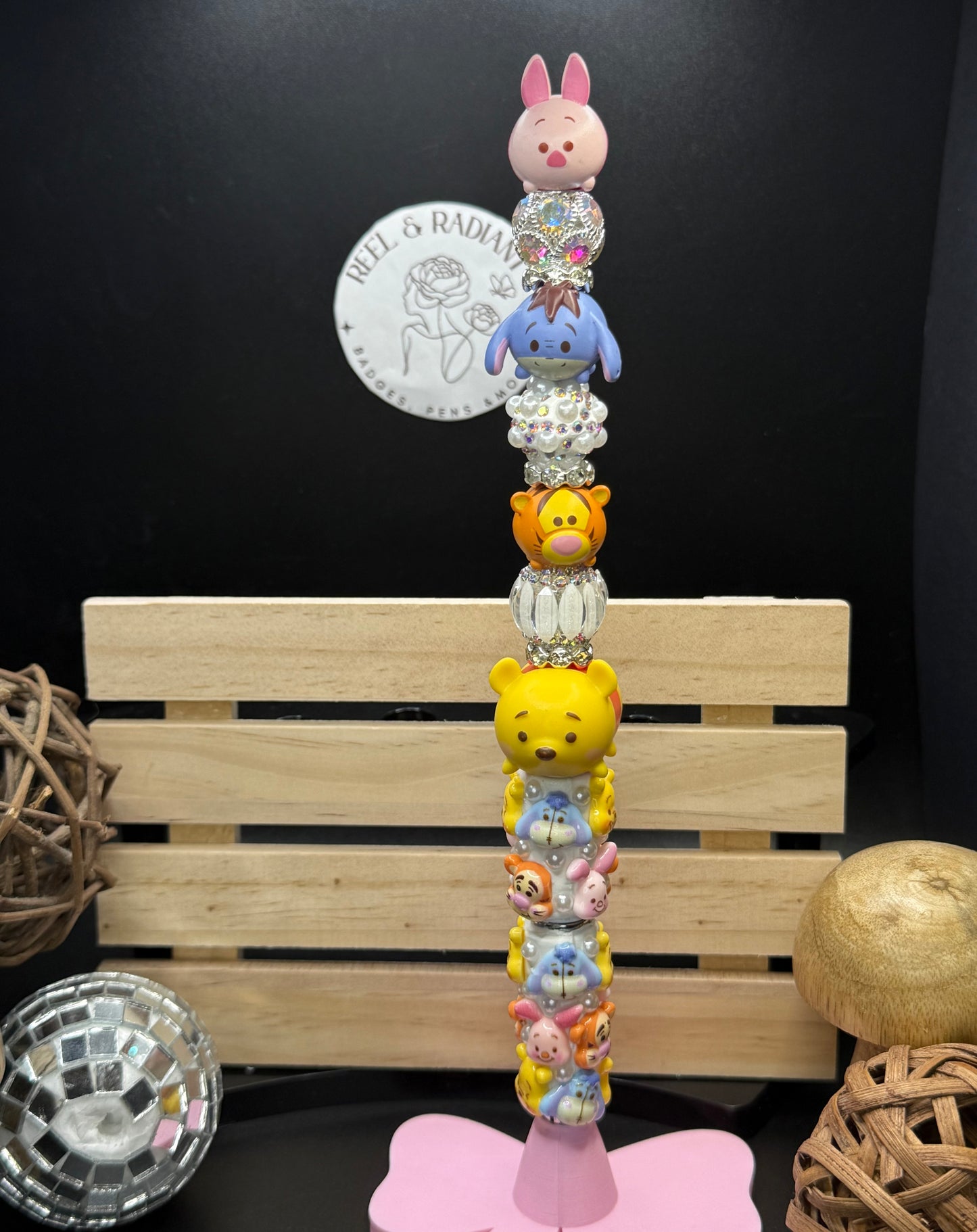 Winnie and Friends Beaded Pen