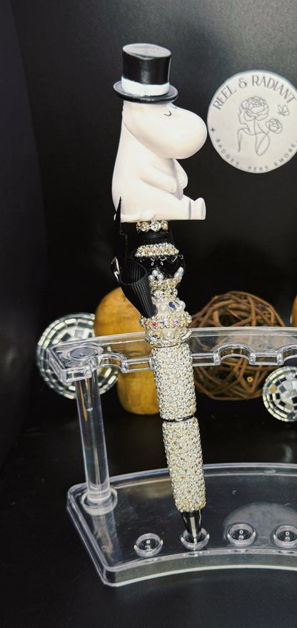 Moomin beaded pen