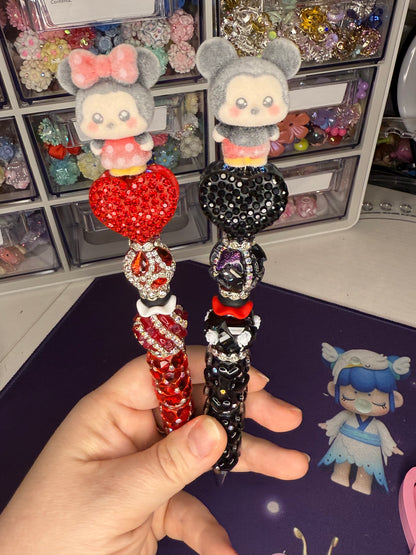 Mickey beaded pen