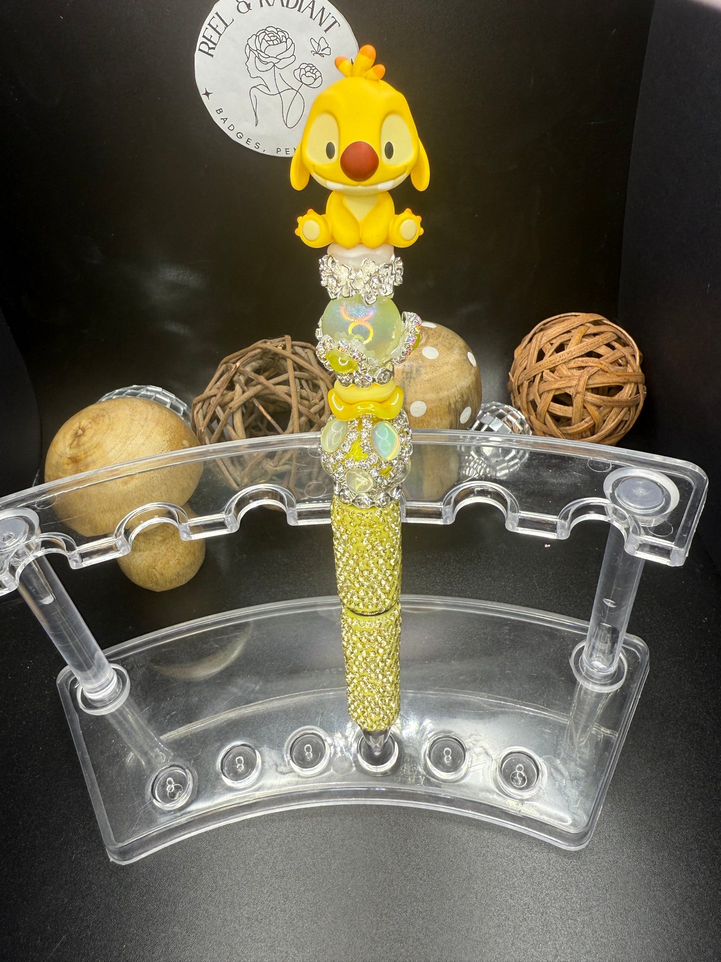 Reuben (stitch friend) Beaded pen