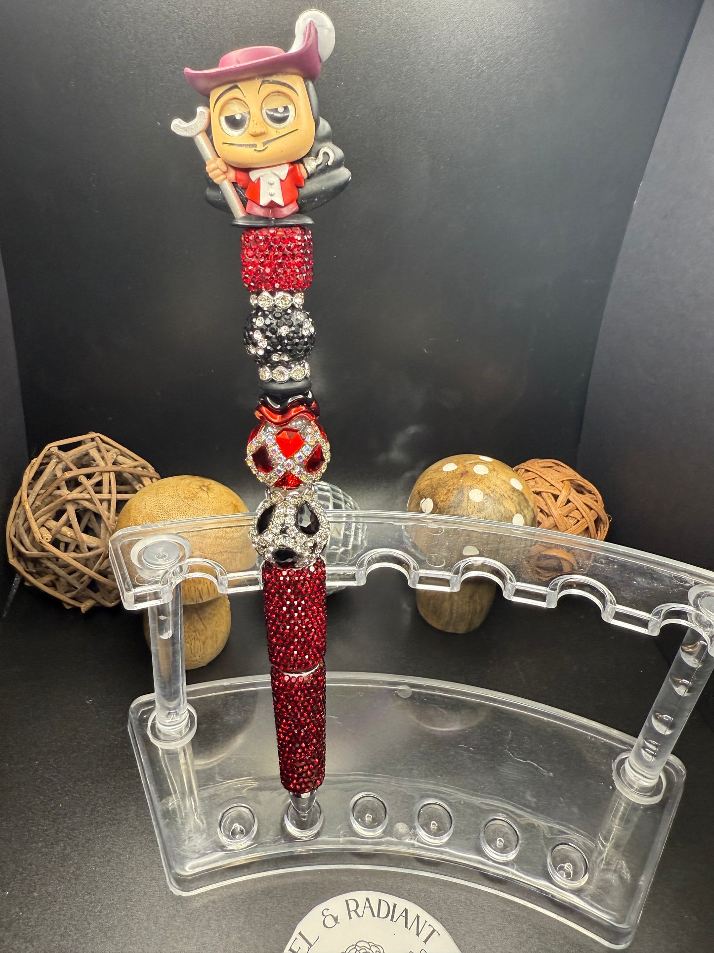 Beaded Captain Hook Doorable Pen