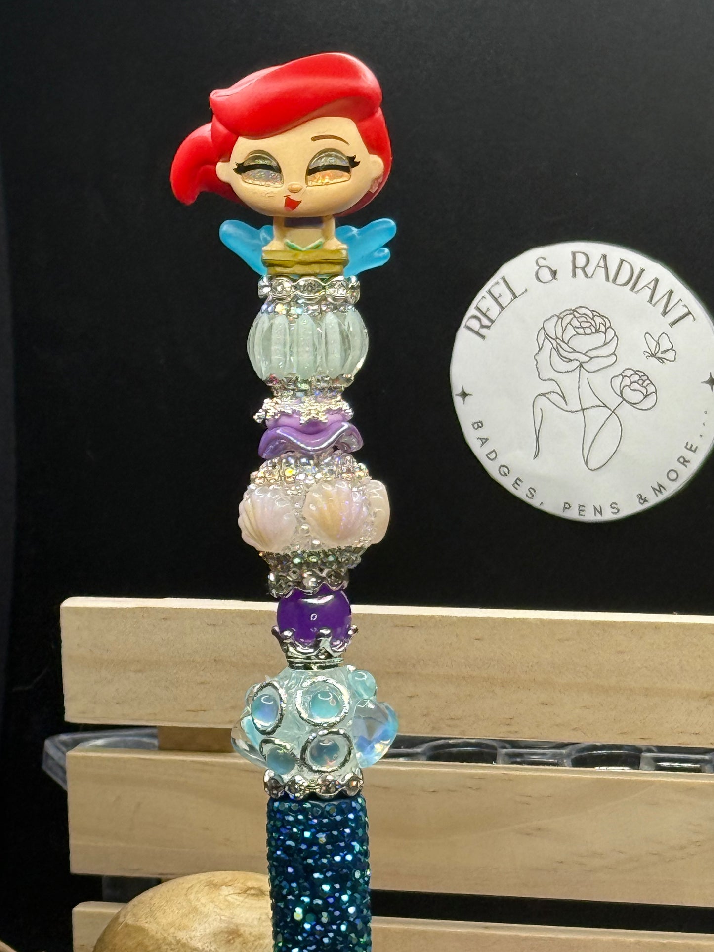 Ariel Doorable Beaded Pen