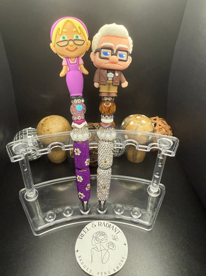 Carl and Ellie Beaded Pen