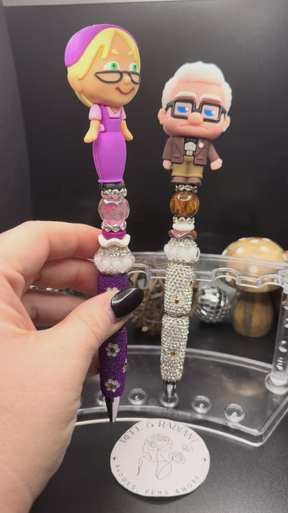 Carl and Ellie Beaded Pen